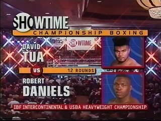 David Tua vs Robert Daniels - Showtime 7-21-2000