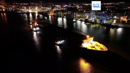 Lituanie : la première cargaison de GNL américain pour l'Ukraine est arrivé à Klaipeda