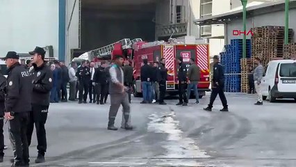 Fabrikada doğalgaz patlaması: Facia kılpayı atlatıldı!