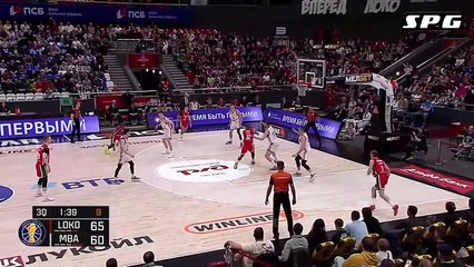 Vince Hunter Highlights 15 Pts, 4 Ast vs MBA Moscow