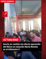 Avería en cambia-vía afecta operación del Metro en estación María Montez
