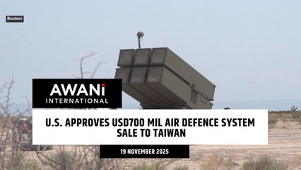 U.S. approves USD700 mil air defence system sale to Taiwan