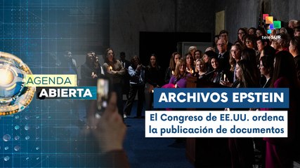 Agenda Abierta 19-11 En EE.UU. buscan divulgación de los archivos de Epstein