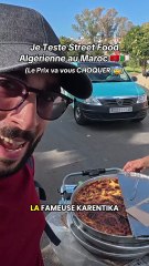Je Teste une Street Food Algérienne au Maroc 🇲🇦🇩🇿