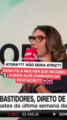 Essa foi a mulher que recebeu a mais alta honraria da Educação