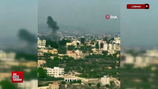 İsrail, Lübnan'ın güneyine saldırı yapıyor