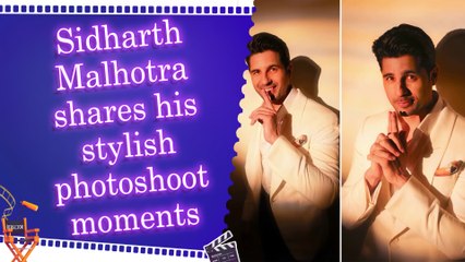 Sidharth Malhotra shares dapper photoshoot video, says 'where the story begins'