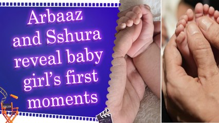 Arbaaz Khan and Sshura Khan share the first glimpse of their newborn daughter, Sipaara Khan