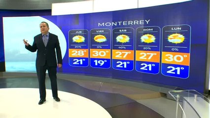 Pronóstico del tiempo para Monterrey, con Abimael Salas - 19 de noviembre de 2025