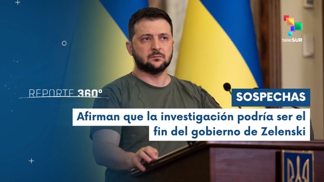 Medios ucranianos publican fragmentos de investigación contra Zelenski