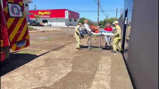 Mulher de 60 anos sofre queda e é socorrida pelo Siate no Bairro Floresta