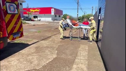 Mulher de 60 anos sofre queda e é socorrida pelo Siate no Bairro Floresta
