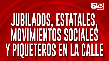 La ciudadd e Buenos Aires se prepara para vivir otro supermiércoles de protestas