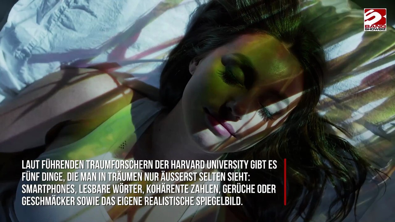 Wissenschaftler erklären, warum man in Träumen fast nie Handys, Zahlen oder sich selbst sieht