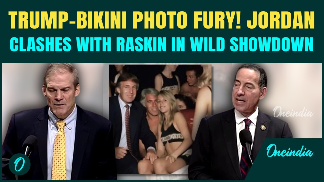 Trump And Bikini Girls Photos OUT! Jim Jordan BATTLES Jamie Raskin in SENSATIONAL Epstein Debate