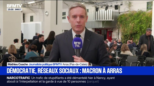 Démocratie, réseaux sociaux: Emmanuel Macron est attendu à Arras ce mercredi