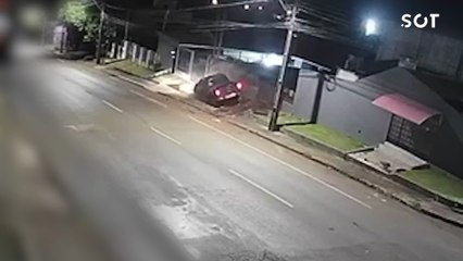 Homem de 37 anos morre após grave acidente na Rua Jacarezinho, em Cascavel