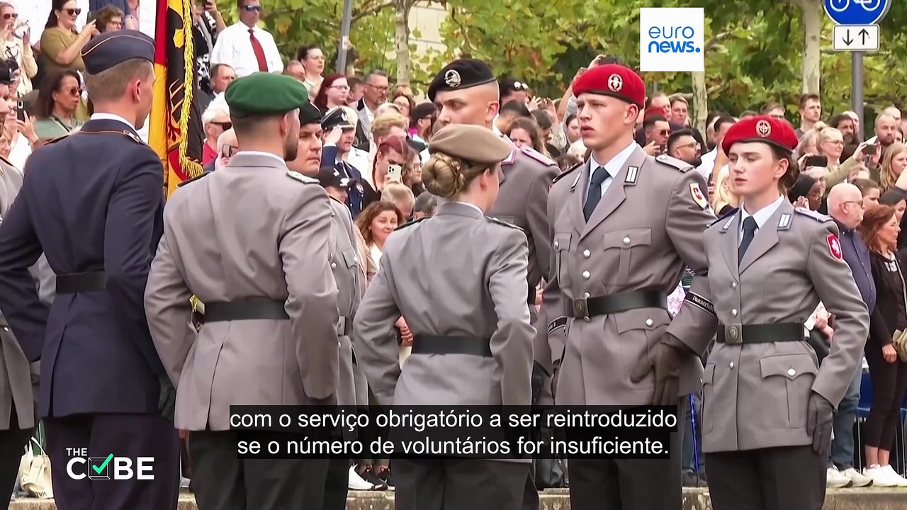 Que países europeus recrutam mulheres para o exército? E por que razão a Alemanha ainda não o faz?