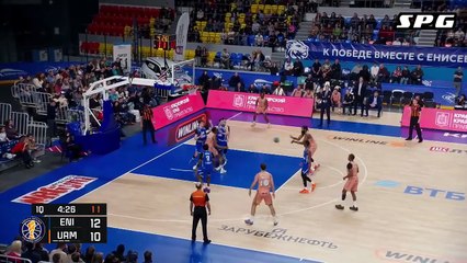 Octavius Ellis Highlights 19 Pts, 3 Ast vs BC Enisey