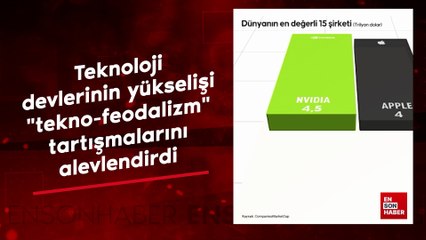 Teknoloji devlerinin yükselişi "tekno-feodalizm" tartışmalarını alevlendirdi