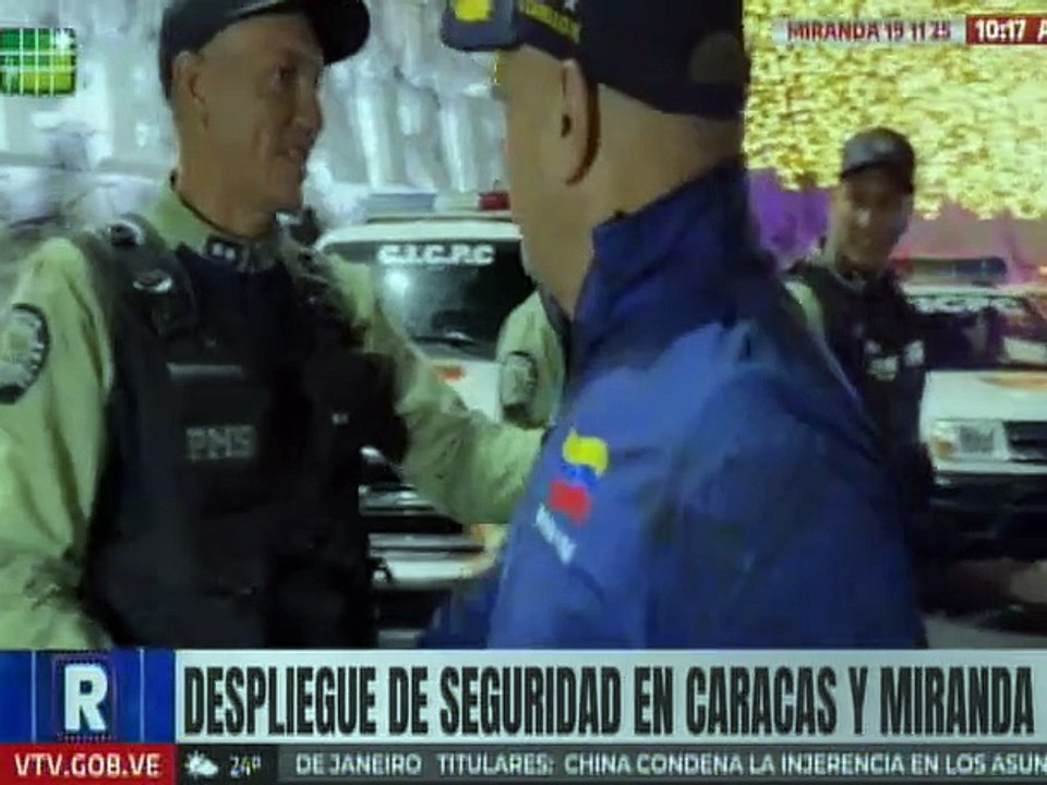 Vpdte. Sec. Diosdado Cabello supervisó puntos de control de seguridad de los Cuadrantes de Paz