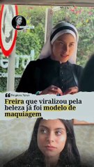 ¡Cambio de hábito! Dejó las pasarelas para ser monja, y conquista las redes en Brasil (VIDEO)