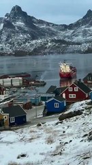 The Last Ship Before the Freeze A Heartfelt Farewell from Greenland