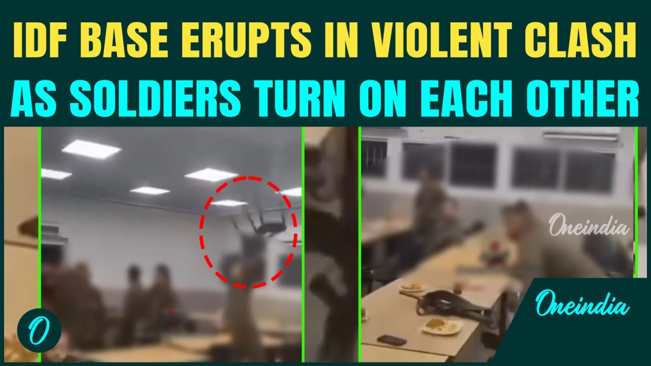 IDF Base Turns into Battlefield: Nasty Internal Fight Erupts Among Israeli Soldiers Caught On Cam