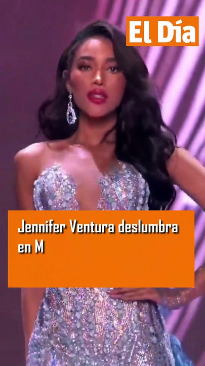 Jennifer Ventura deslumbra en Miss Universo con un espectacular traje azul