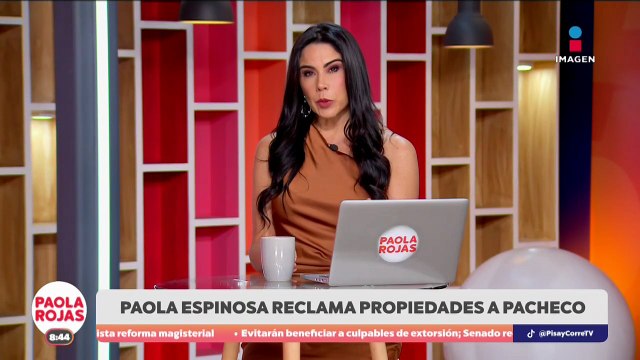 Paola Espinosa revela disputa de bienes con Rommel Pacheco | DPC con Paola Rojas