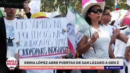 Kenia López abre San Lázaro a jóvenes de la Generación Z | DPC con Paola Rojas