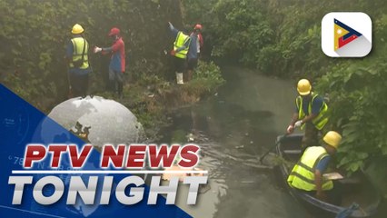 MMDA leads extensive clean-up ops in Mandaluyong as part of ‘Bayanihan sa Estero’ program; LGU announces relocation plan for families living along the creek next year
