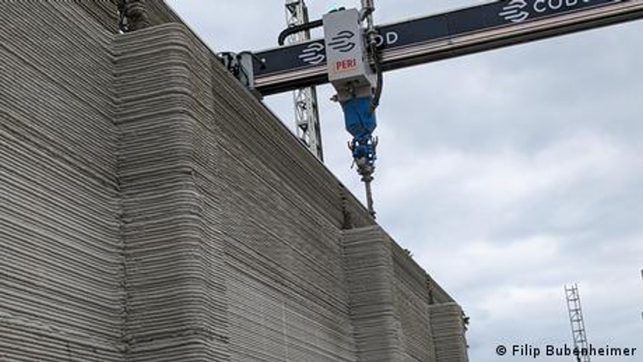 Schicht auf Schicht: Häuser aus dem 3D-Drucker