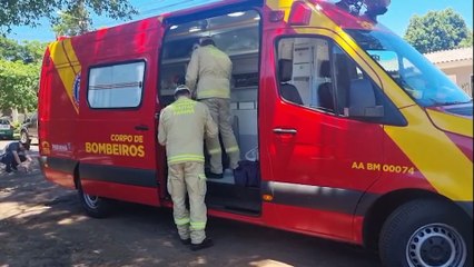 Jovem de 18 anos fica ferido em acidente no Bairro Floresta