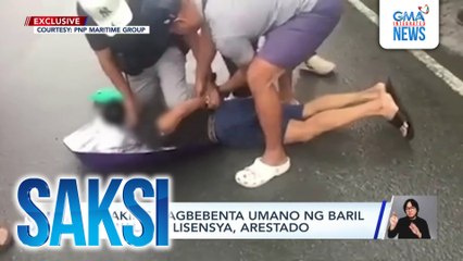Lalaking nagbebenta umano ng baril na walang lisensya, arestado | Saksi