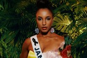 ¡Miss Jamaica abandona la preliminar de Miss Universo 2025 en camilla tras fuerte caída!