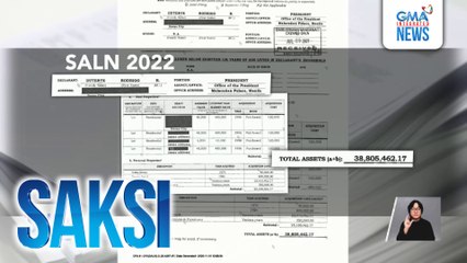 Net worth ni FPRRD, umabot sa P37M noong 2022, batay sa kanyang SALN | Saksi