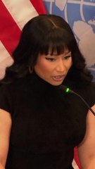 Nicki Minaj addresses the UN with fiery speech defending religious freedom