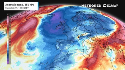 Irruzione di Aria fredda Artico-Marittima anche sull'Italia
