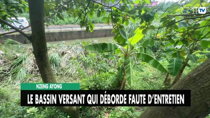 [#Reportage] Nzeng Ayong : le bassin versant qui déborde faute d’entretien