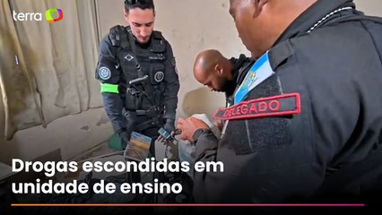 Polícia desmonta bunker do Comando Vermelho em escola e remove barricadas no Rio