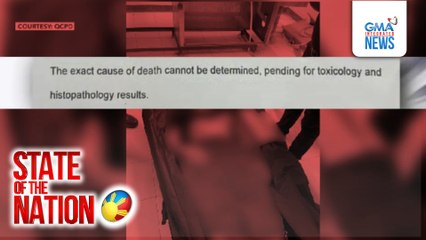 Nasawing model-content creator, 'di namatay sa bugbog, base sa autopsy result | SONA
