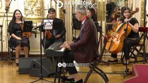 Javier Milei condecoró a Andrea Bocelli con la Orden de Mayo en la Casa Rosada