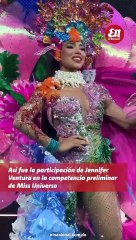 Jennifer Ventura deslumbra en preliminar de Miss Universo