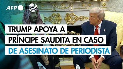 Trump apoya a príncipe saudita en caso de asesinato de periodista