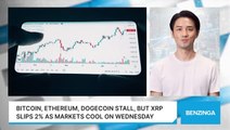 Bitcoin, Ethereum, Dogecoin Stall, But XRP Slips 2% As Markets Cool On Wednesday