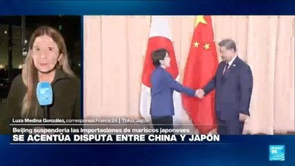 Japón y China: tensión diplomática por Taiwán y prohibición de productos marinos