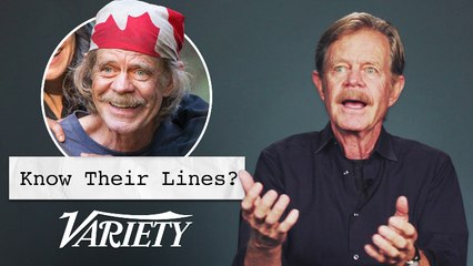 Does William H. Macy Know His Lines?