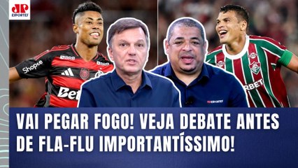 "ISSO AÍ ESQUECE! O Flamengo contra o Fluminense NÃO VAI..." OLHA esse DEBATE sobre o Fla-Flu!