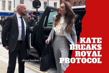 Kate Middleton breaks royal protocol with unexpected oversized item